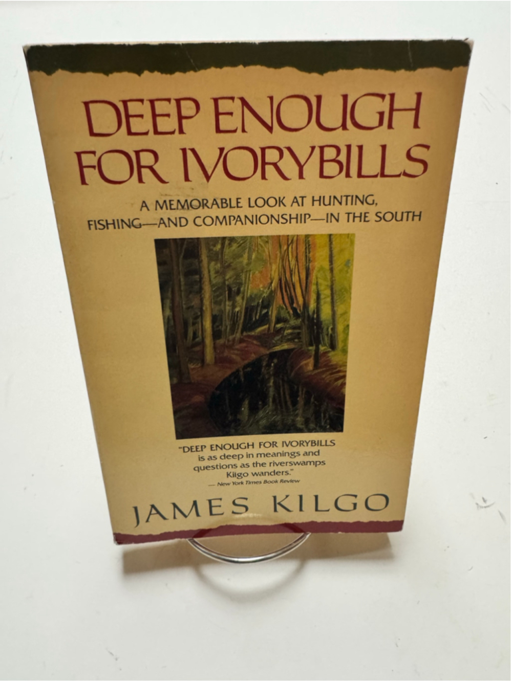 Deep Enough for Ivorybills FIRST Anchir Book Edition 1989 Softcover